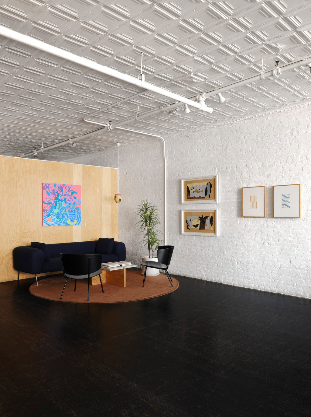 Painting by Mada Vicassiau titled "Ombre portee 04" - 7.