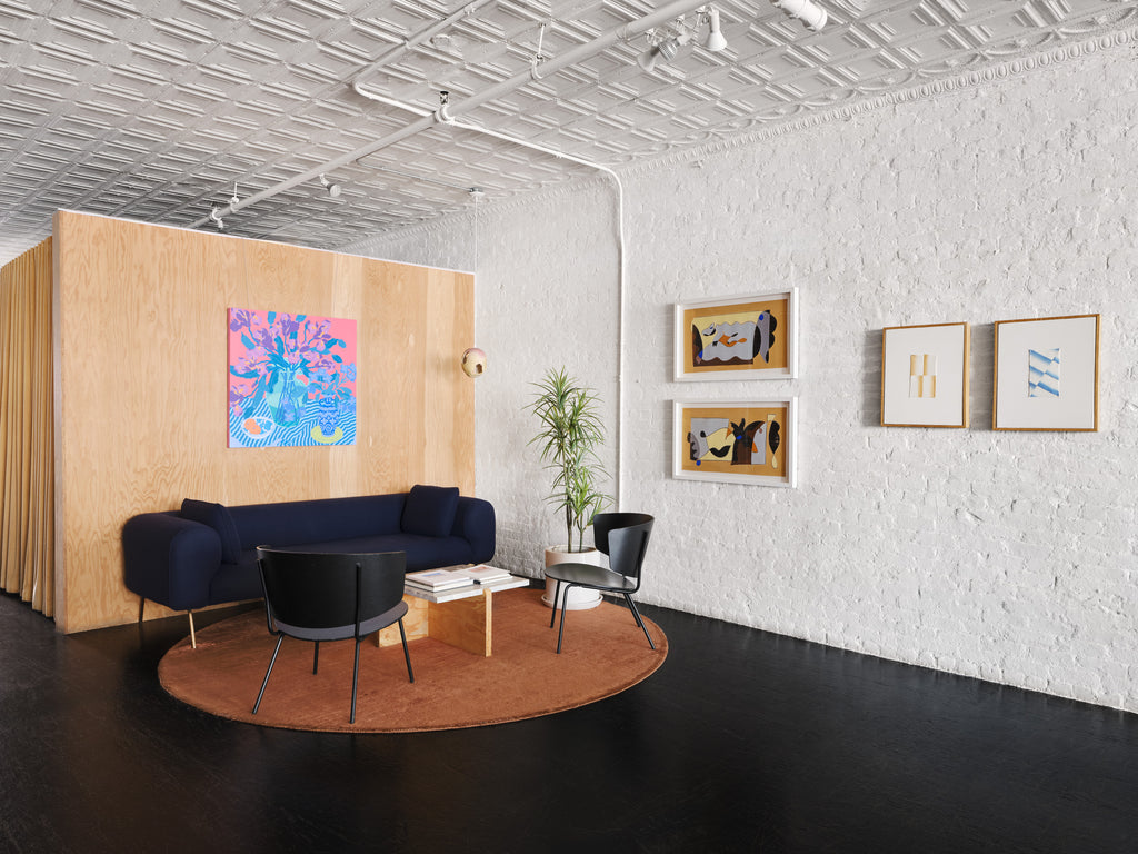 Painting by Mada Vicassiau titled "Ombre portee 03" - 8.