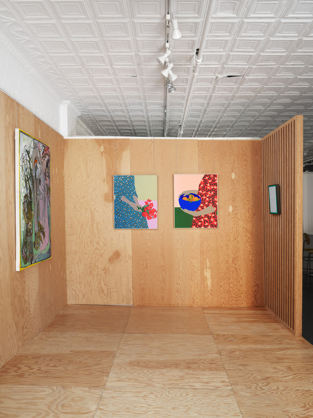 Painting by Carmen McNall titled "Bouquet of Poppies" - 6.