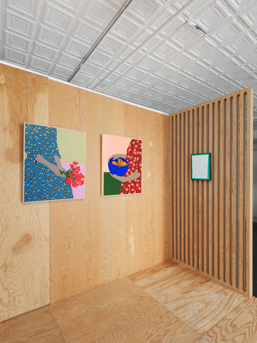 Painting by Carmen McNall titled "Bouquet of Poppies" - 7.