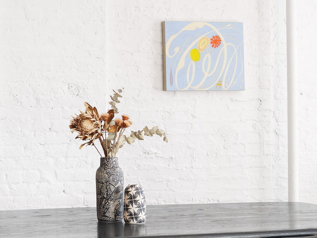 Painting by Gizem Vural titled "A Summer Time Memory" - 5.