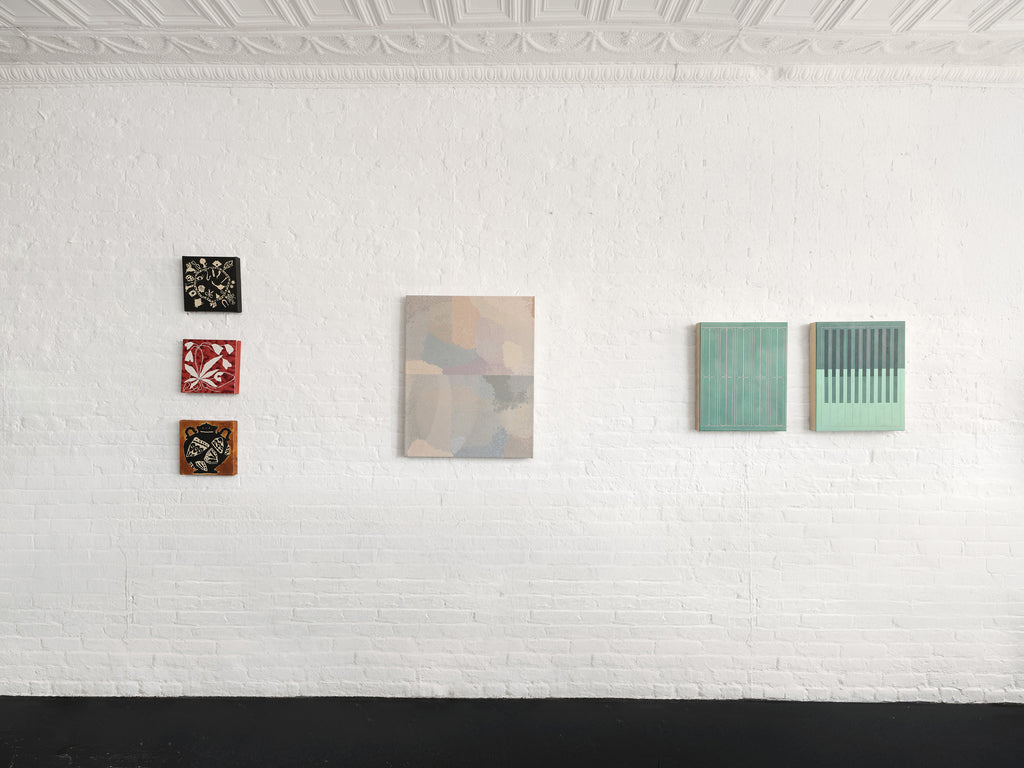 Painting by Misato Suzuki titled "Discreet Place II" - 7.