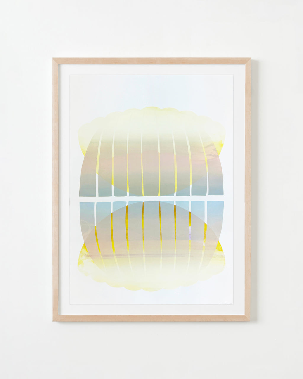 Print by Keiko Kamata titled "Glow 1" - 3.