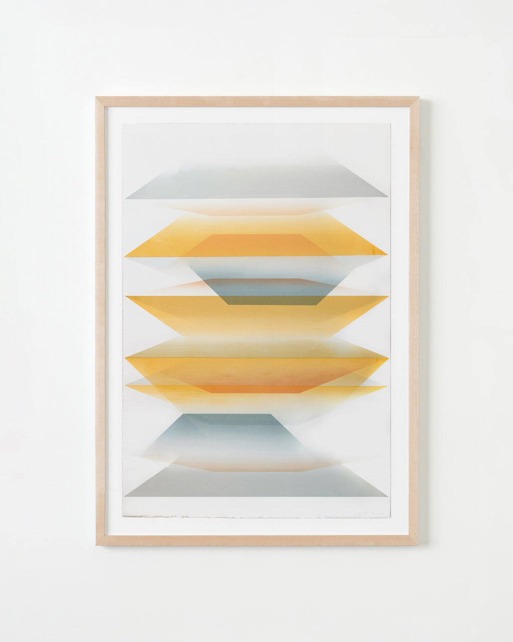 Print by Keiko Kamata titled "Latitude 1" - 4.