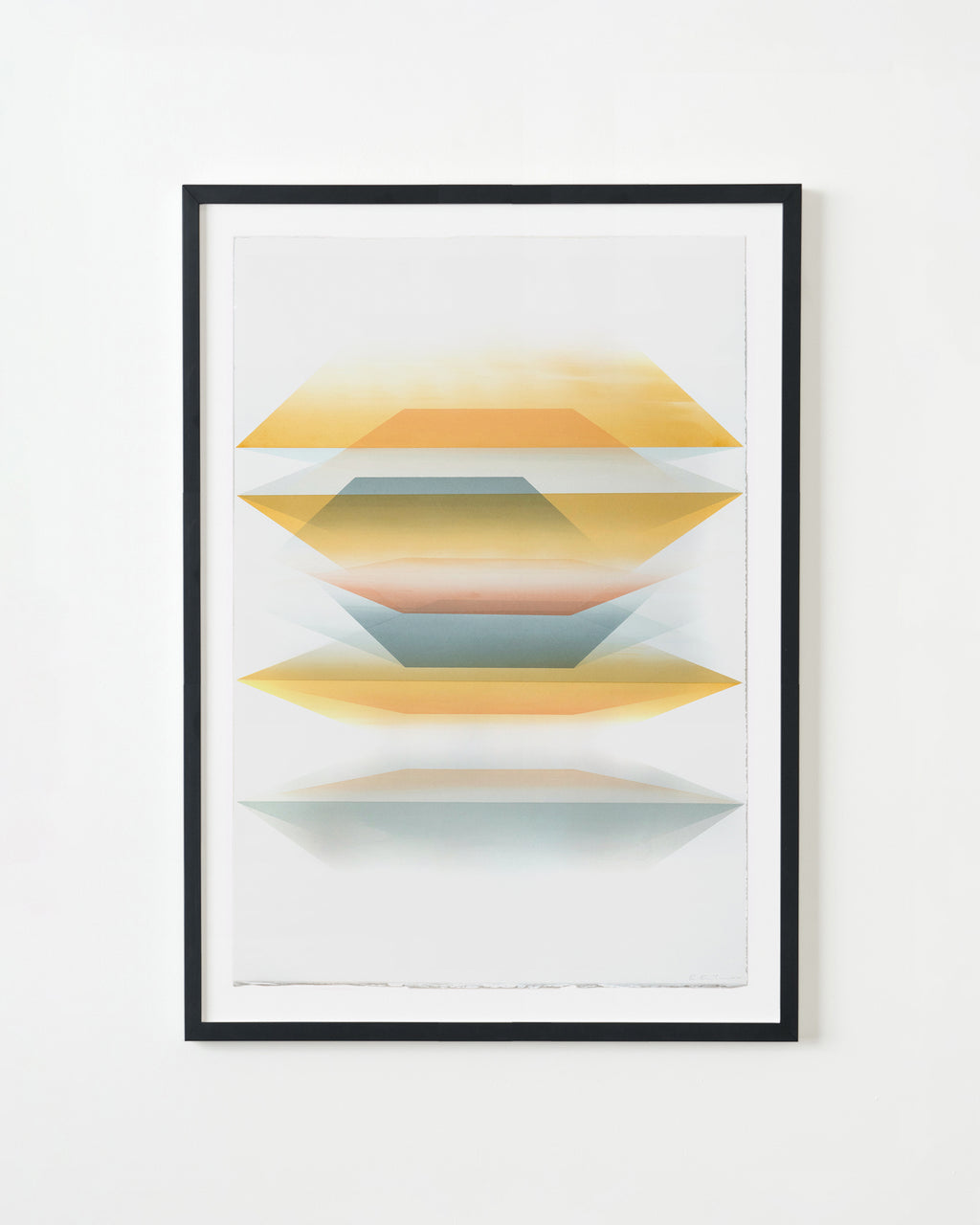 Print by Keiko Kamata titled "Latitude 2" - 3.