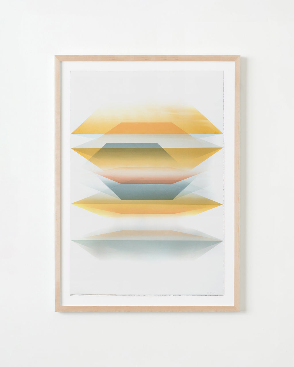 Print by Keiko Kamata titled "Latitude 2" - 4.