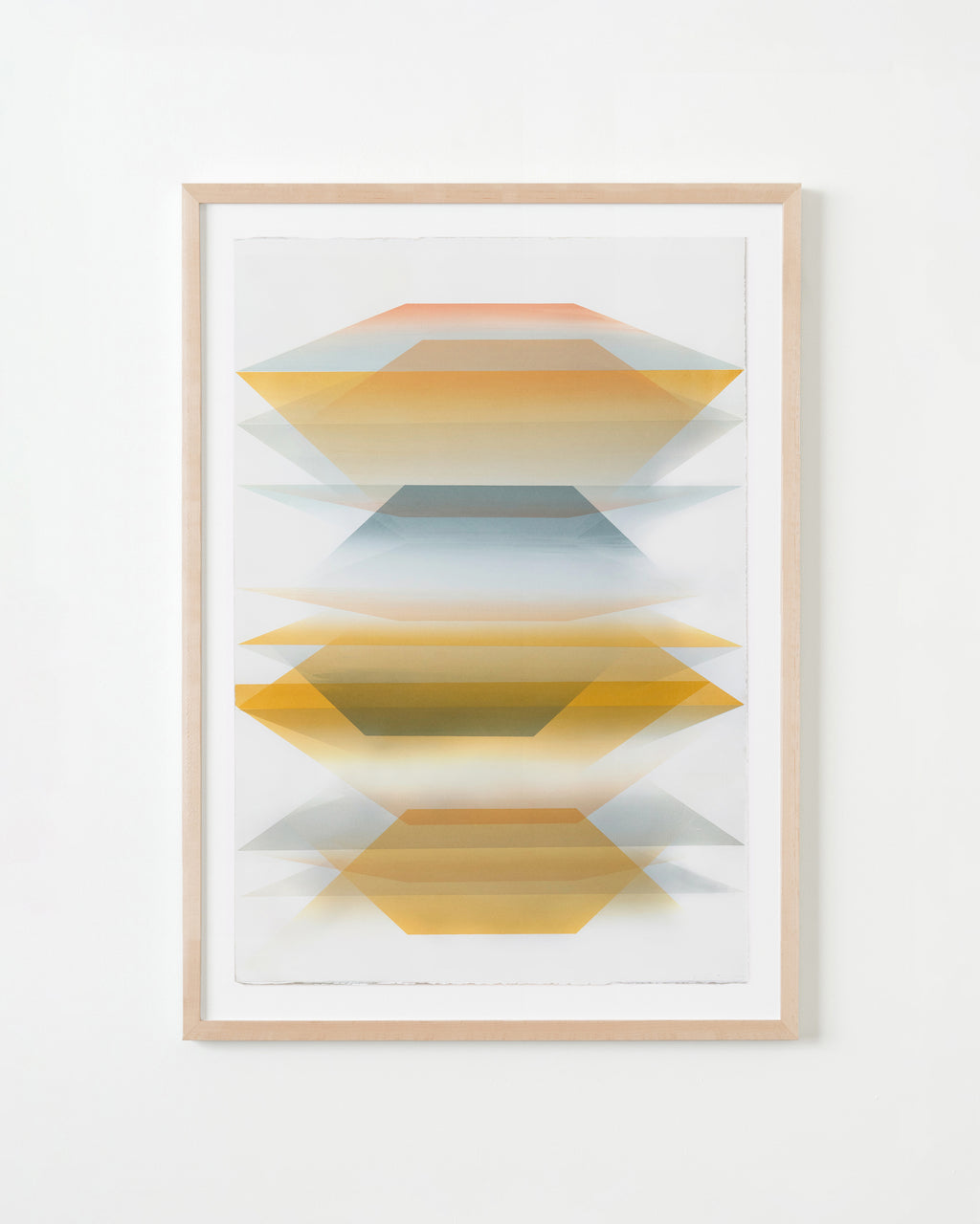 Print by Keiko Kamata titled "Latitude 3" - 4.