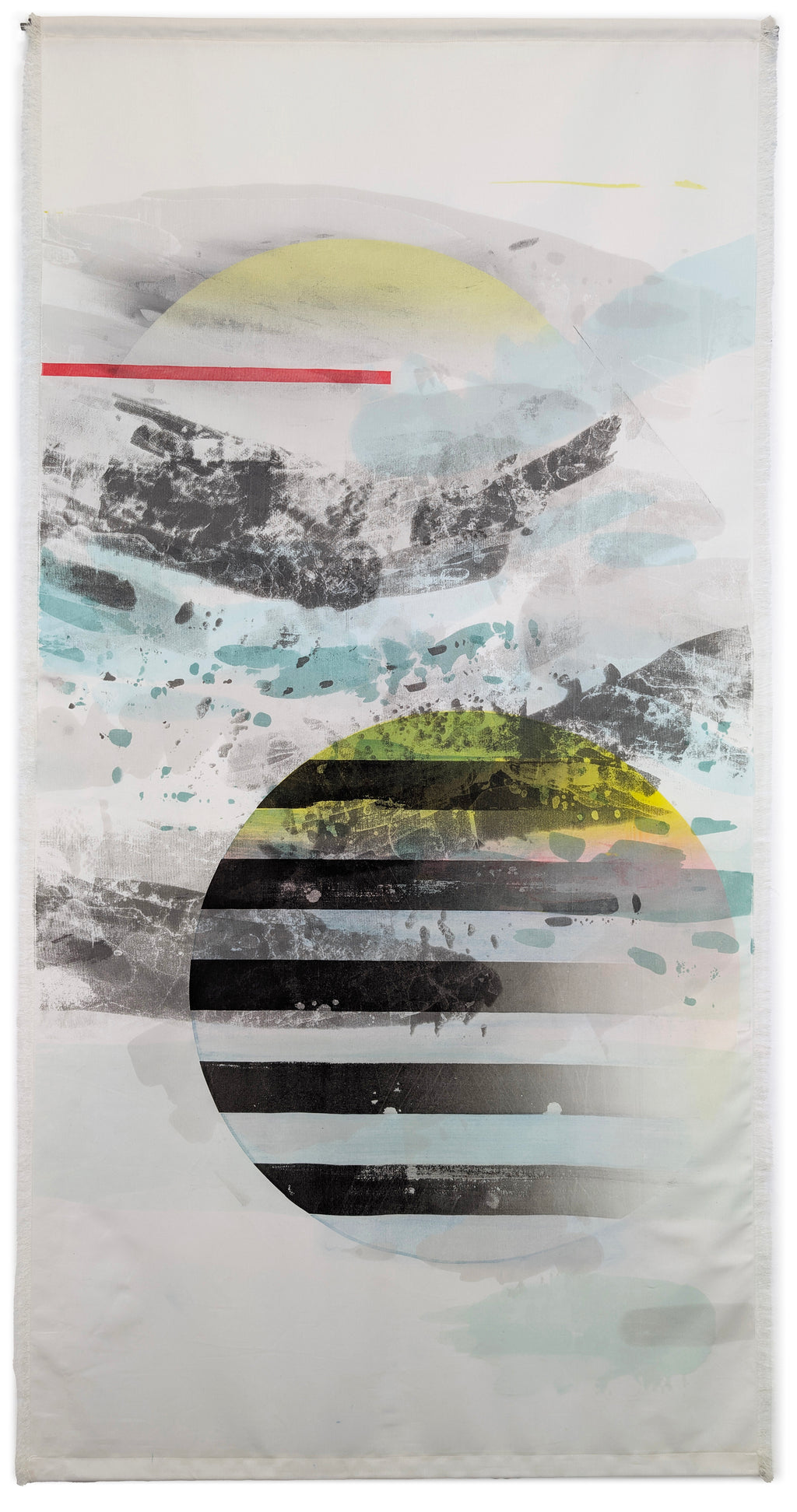 Print by Keiko Kamata titled "Littoral 4" - 2.