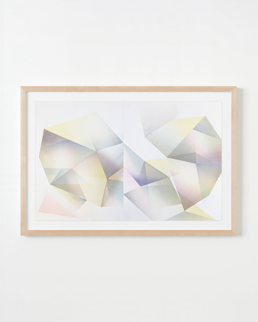 Print by Keiko Kamata titled "Slopes 11" - 3.