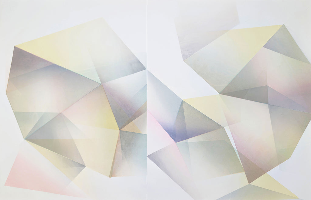 Print by Keiko Kamata titled "Slopes 11" - 2.