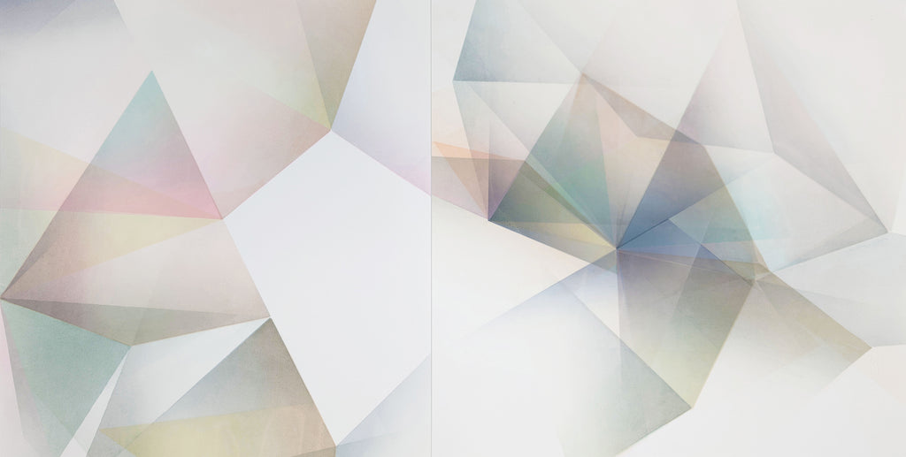 Print by Keiko Kamata titled "Slopes 6" - 2.