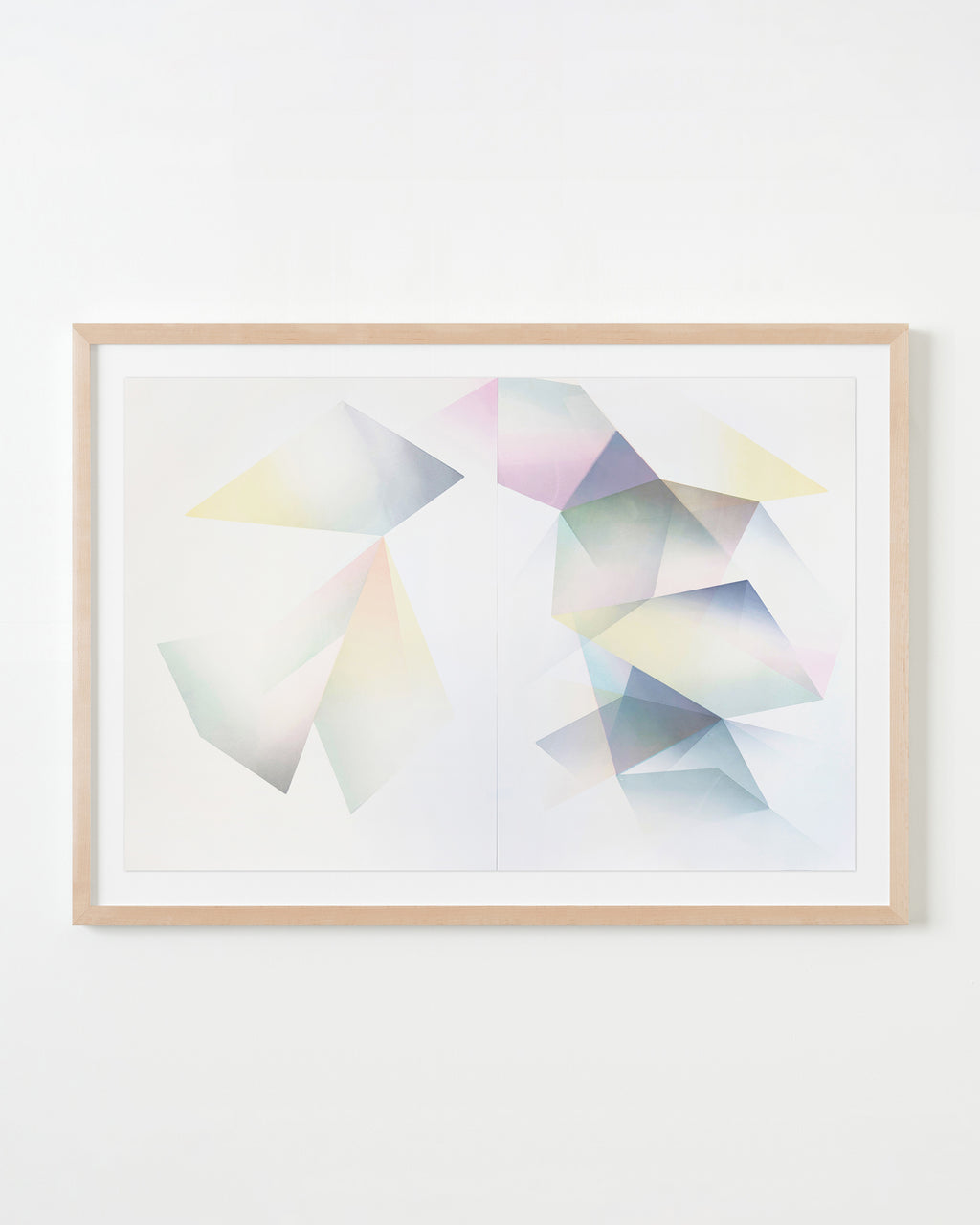 Print by Keiko Kamata titled "Slopes 7" - 3.
