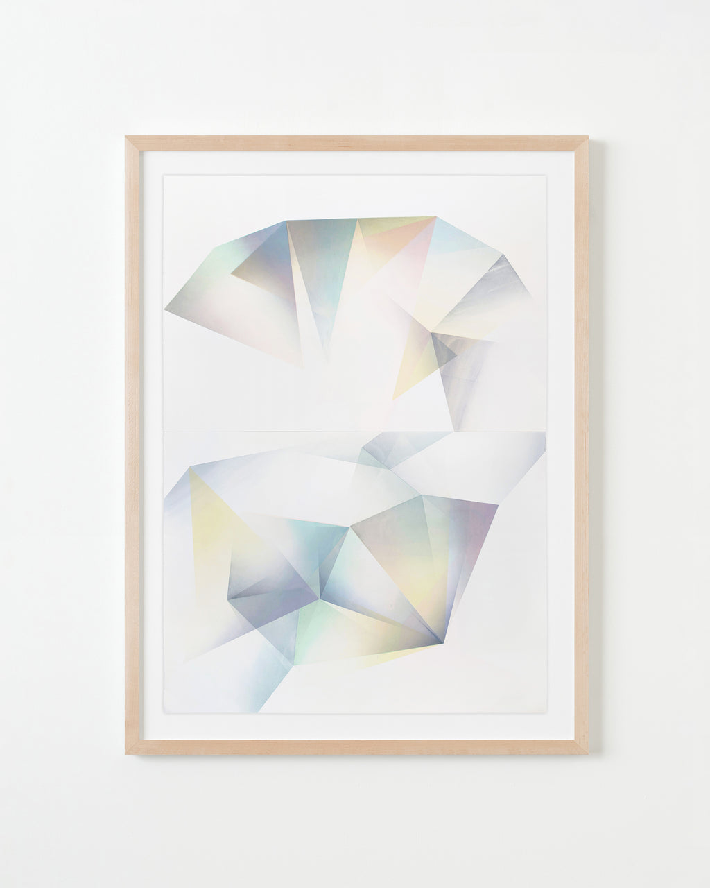 Print by Keiko Kamata titled "Slopes 8" - 3.