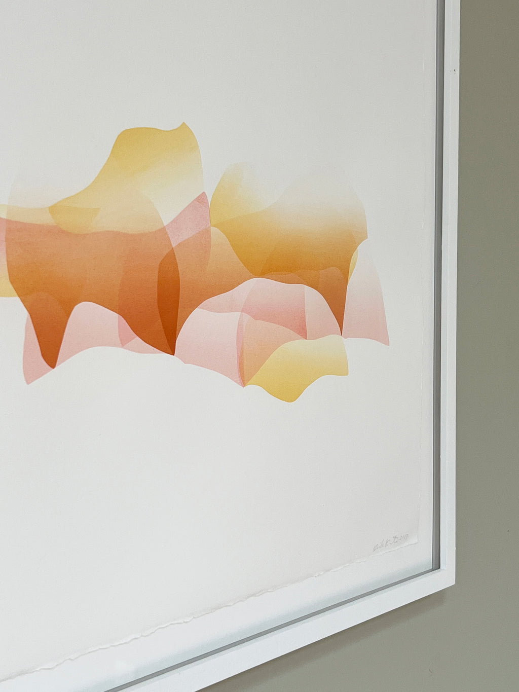 Print by Keiko Kamata titled "Ululu-South" - 3.