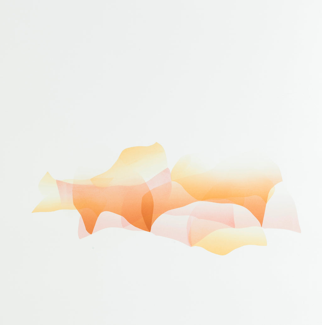 Print by Keiko Kamata titled "Ululu-South" - 2.