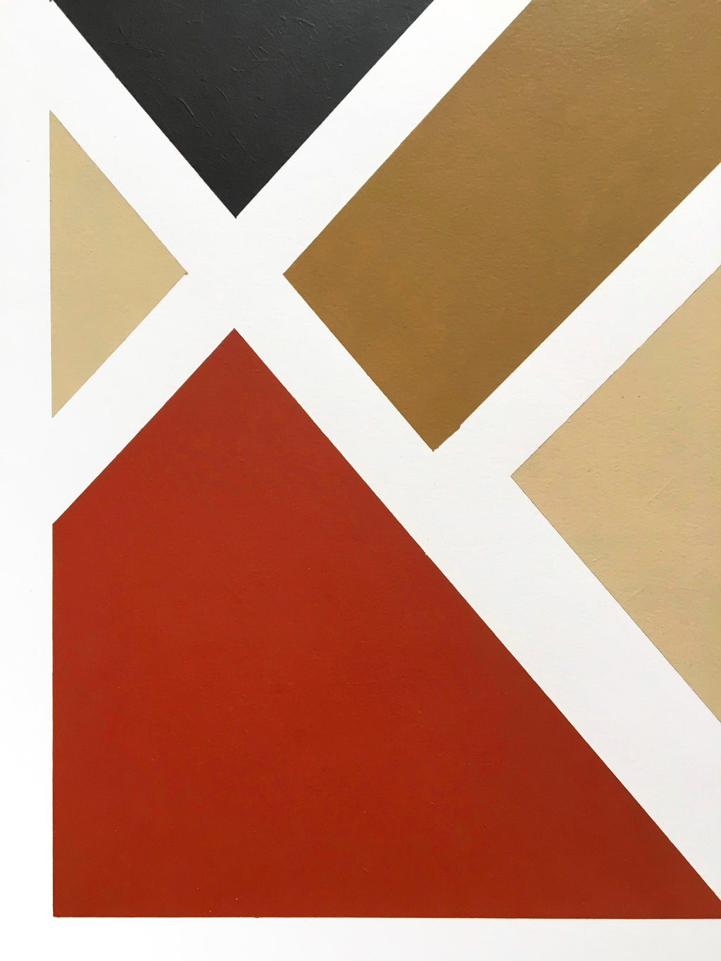 Painting by Kimmy Quillin titled "10OX:V" - 4.