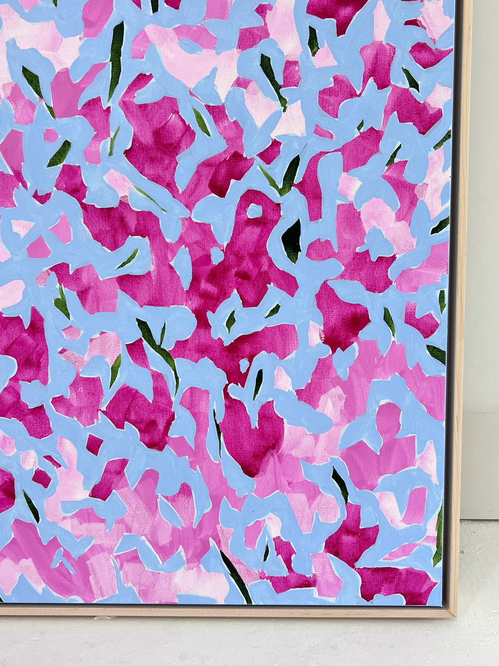 Painting by Kit Porter titled "a bit like trying to heal" - 3.