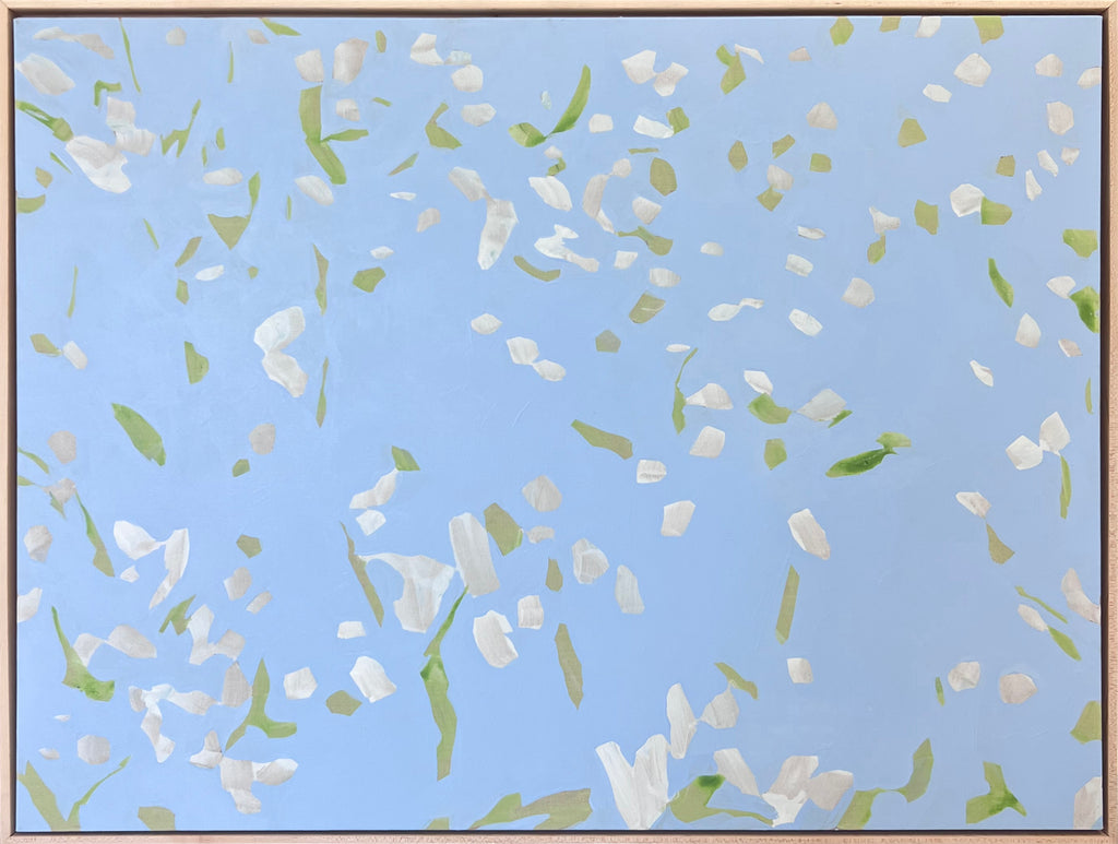 Painting by Kit Porter titled "gliding away" - 2.