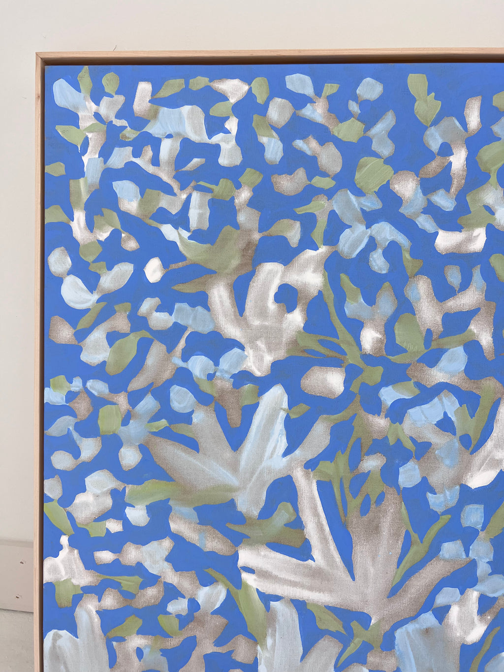 Painting by Kit Porter titled "time is a river" - 4.