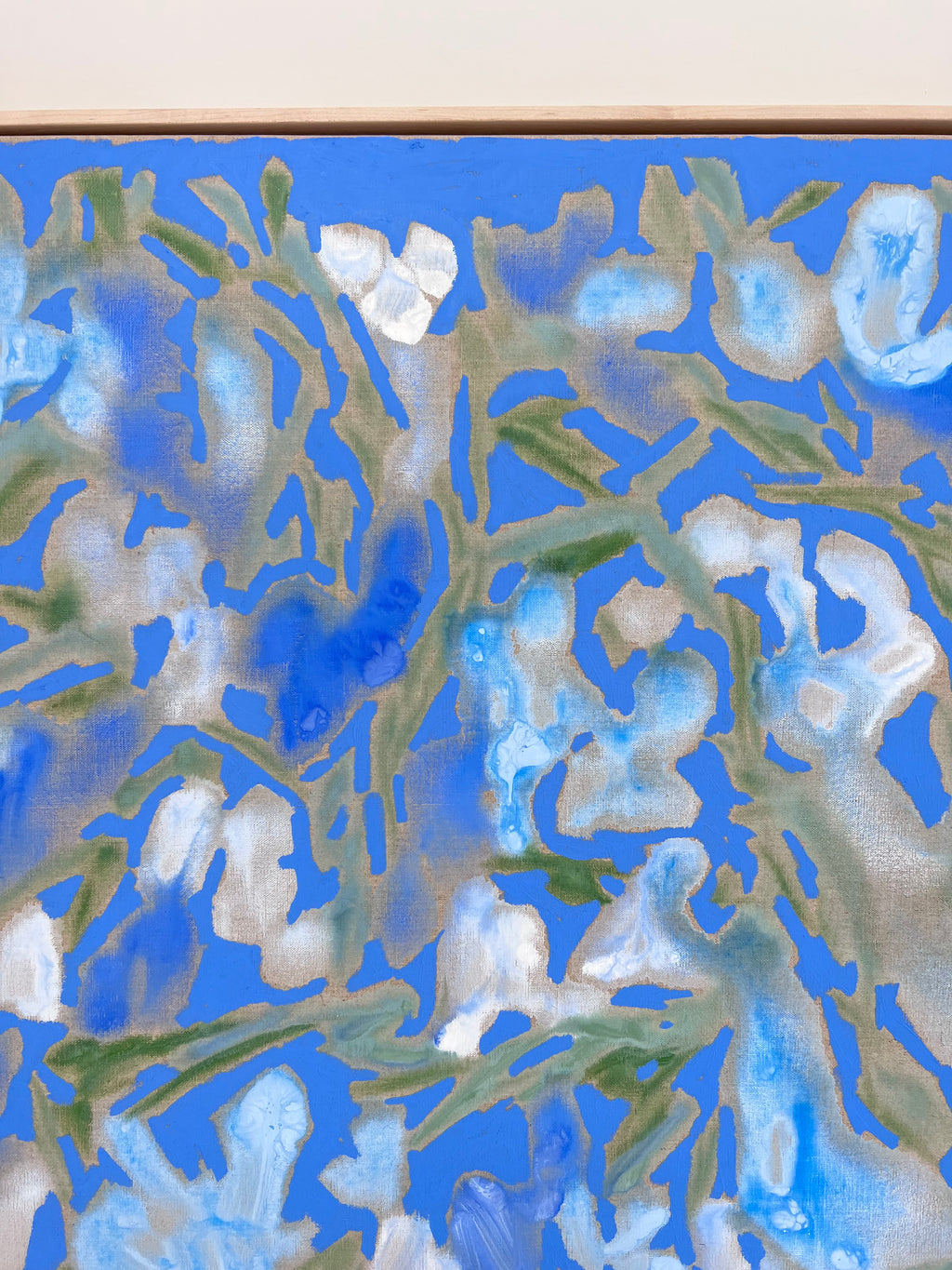 Painting by Kit Porter titled "where you drift in time" - 3.