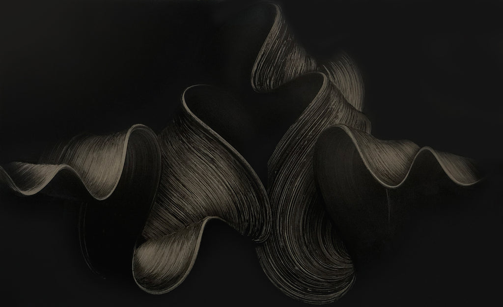 Painting by Kostas Papakostas titled "Broken Silence" - 2.