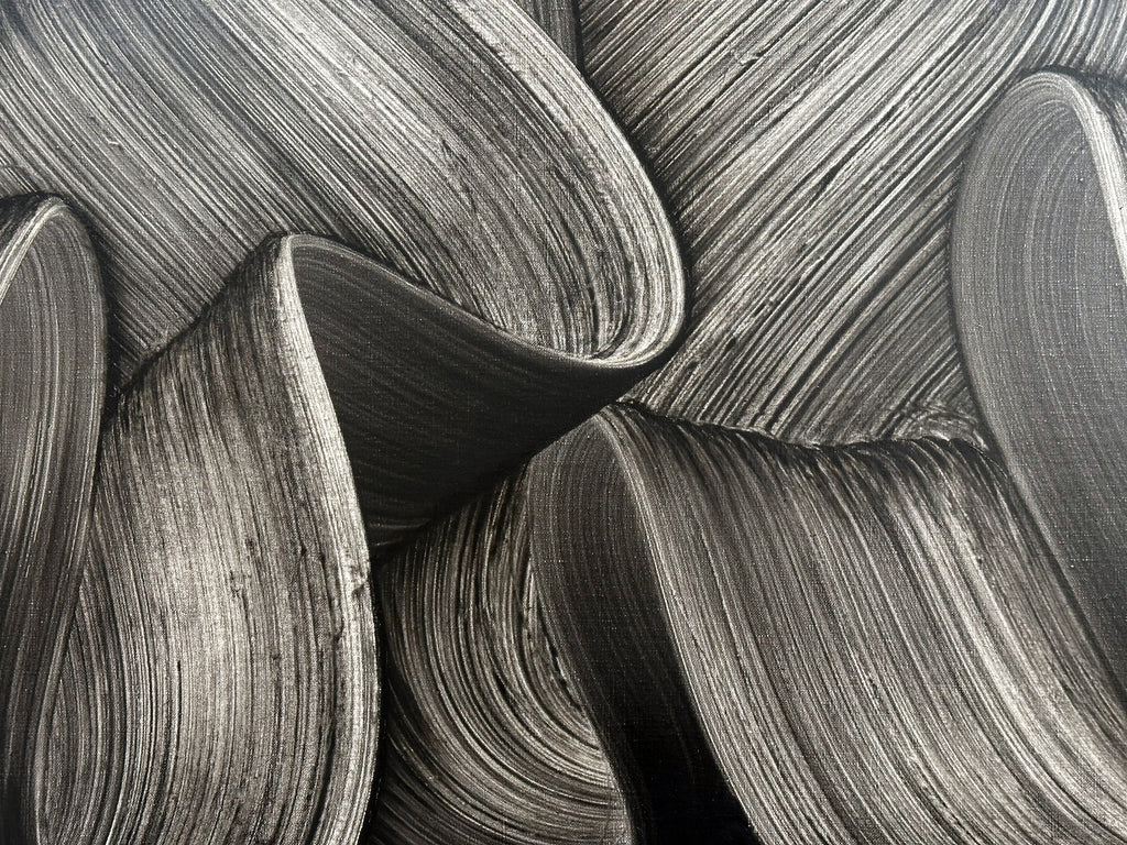 Painting by Kostas Papakostas titled "Echoes" - 9.