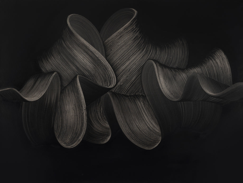 Painting by Kostas Papakostas titled "Echoes" - 2.