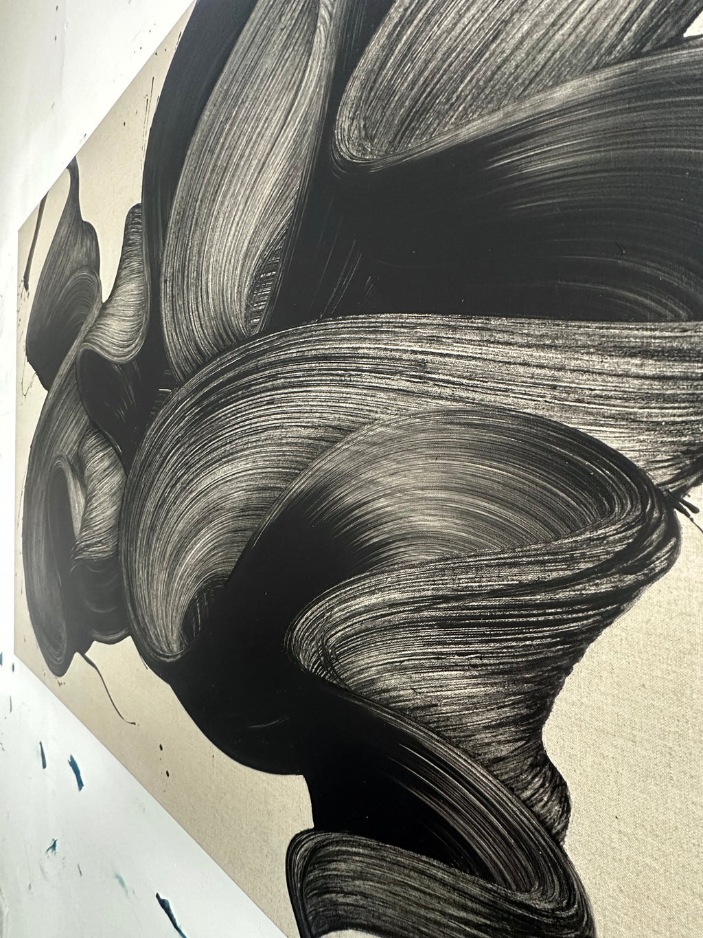 Painting by Kostas Papakostas titled "Night voices" - 7.