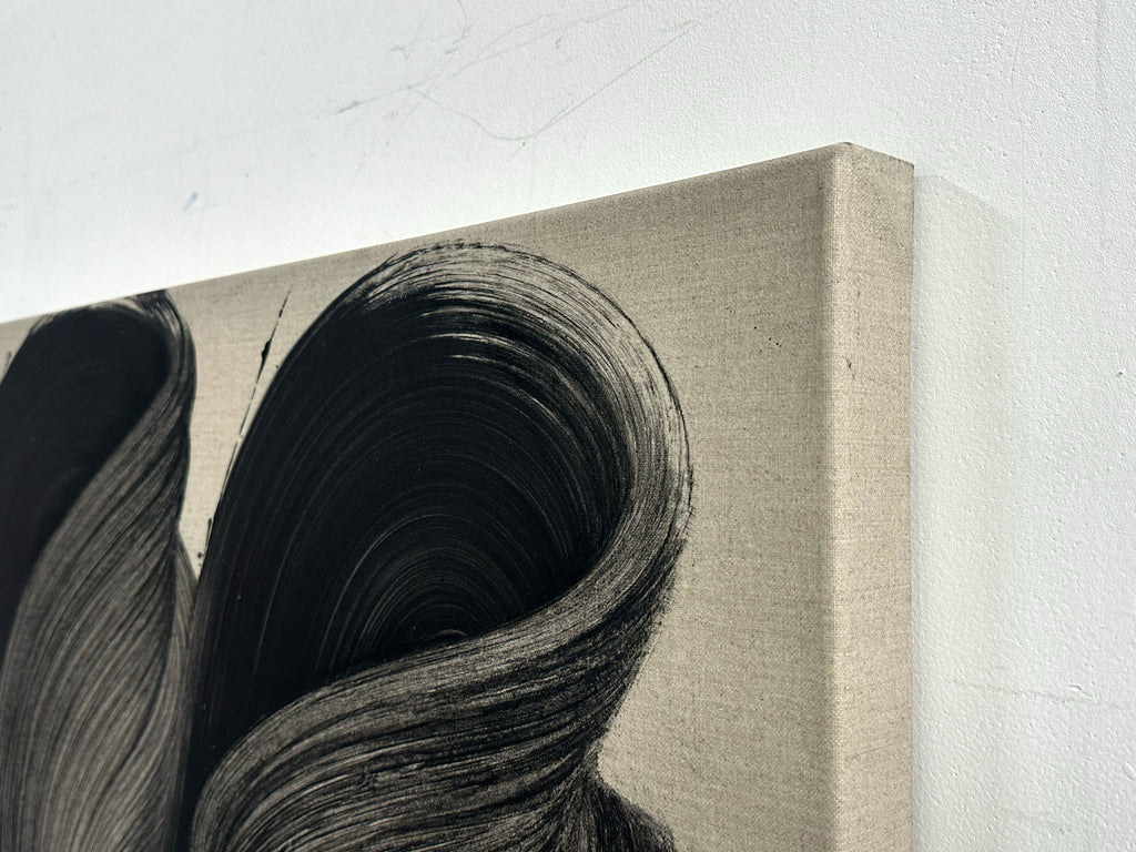 Painting by Kostas Papakostas titled "Night voices" - 10.