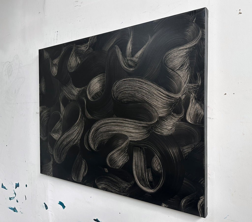 Painting by Kostas Papakostas titled "One Thousand Years" - 7.