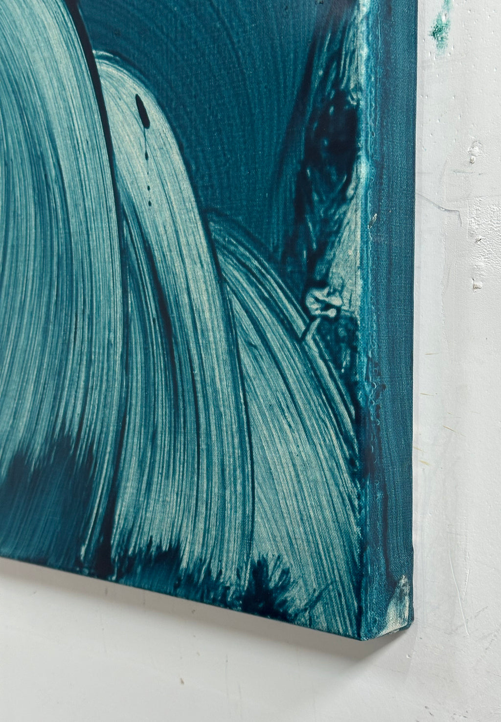 Painting by Kostas Papakostas titled "Secrets of the Sea #01" - 4.