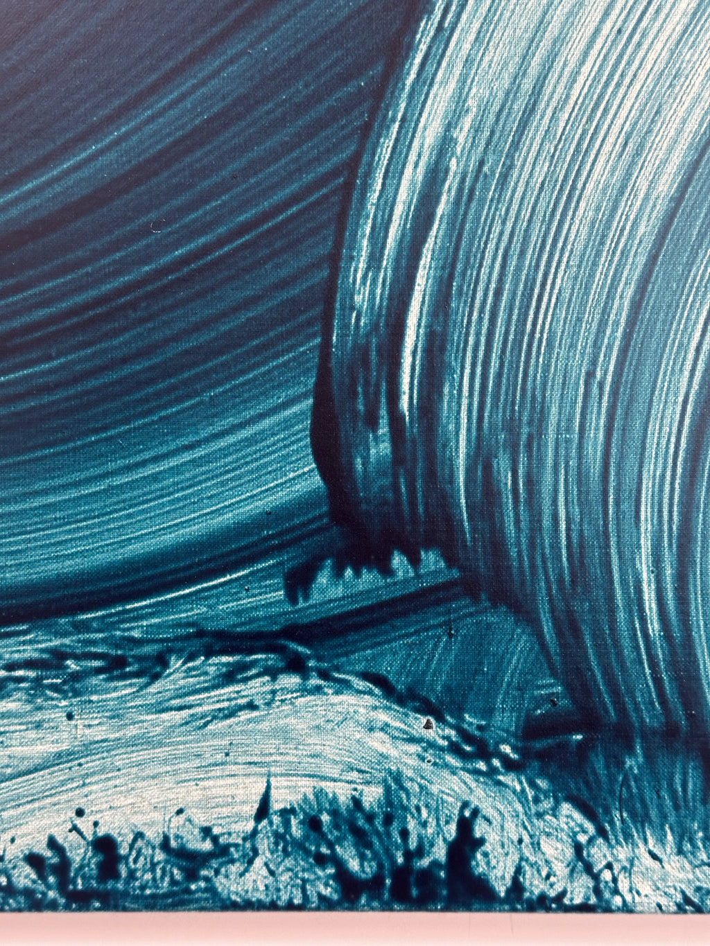 Painting by Kostas Papakostas titled "Secrets of the Sea #01" - 6.