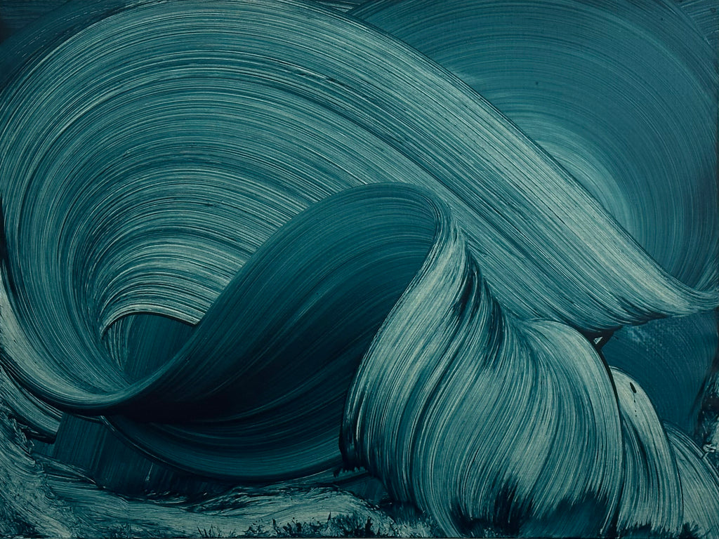 Painting by Kostas Papakostas titled "Secrets of the Sea #01" - 2.