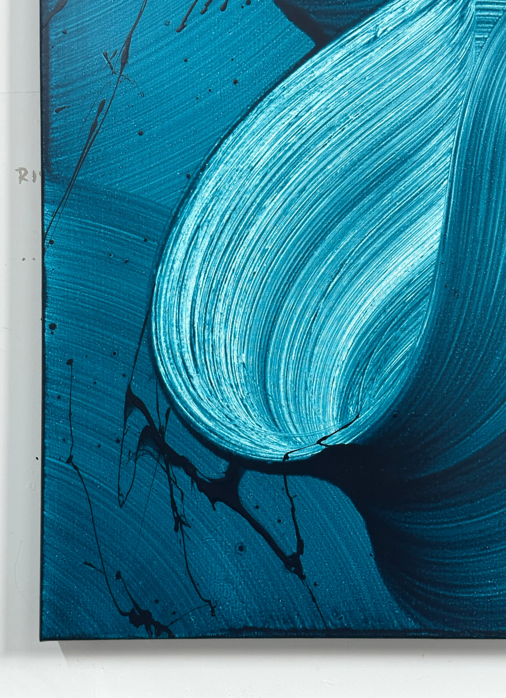 Painting by Kostas Papakostas titled "Secrets of the Sea #05" - 4.