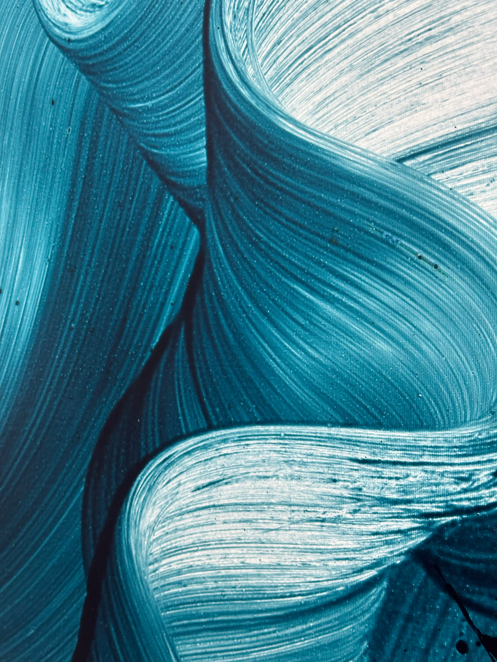 Painting by Kostas Papakostas titled "Secrets of the Sea #05" - 5.