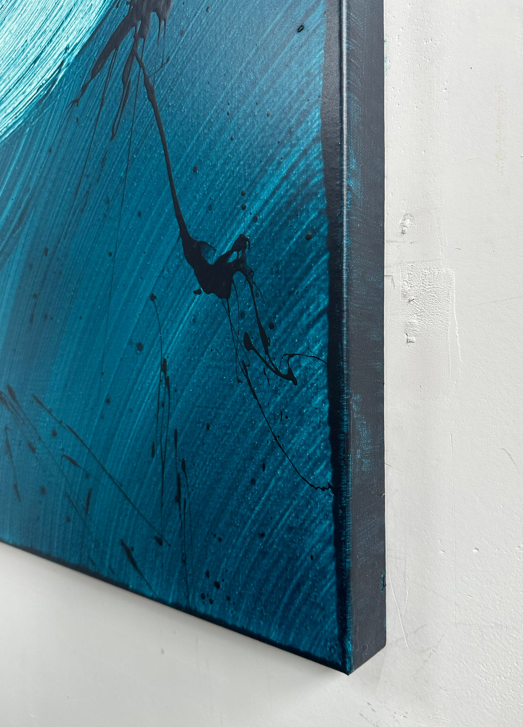 Painting by Kostas Papakostas titled "Secrets of the Sea #05" - 7.