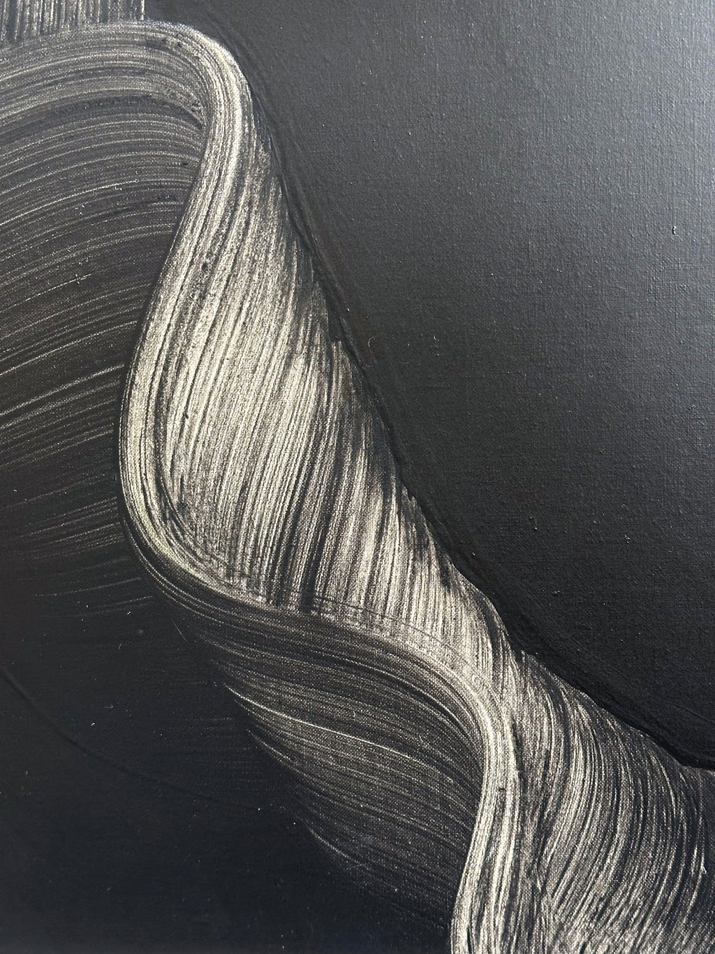 Painting by Kostas Papakostas titled "The River Remembers" - 3.