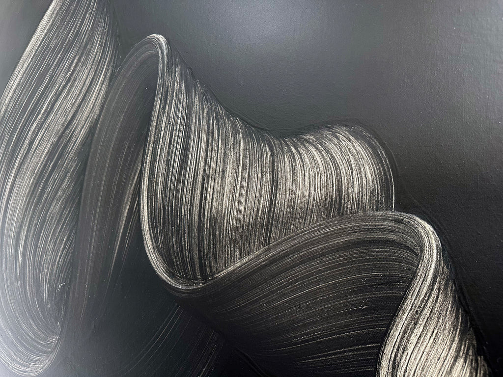 Painting by Kostas Papakostas titled "The River Remembers" - 5.