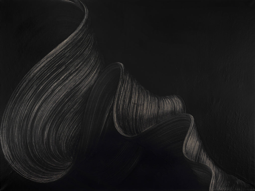 Painting by Kostas Papakostas titled "The River Remembers" - 2.