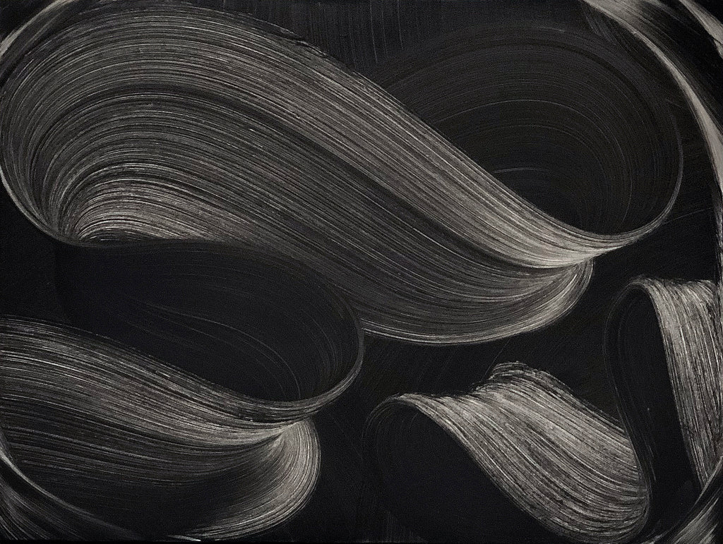 Painting by Kostas Papakostas titled "Threads of Connection" - 2.