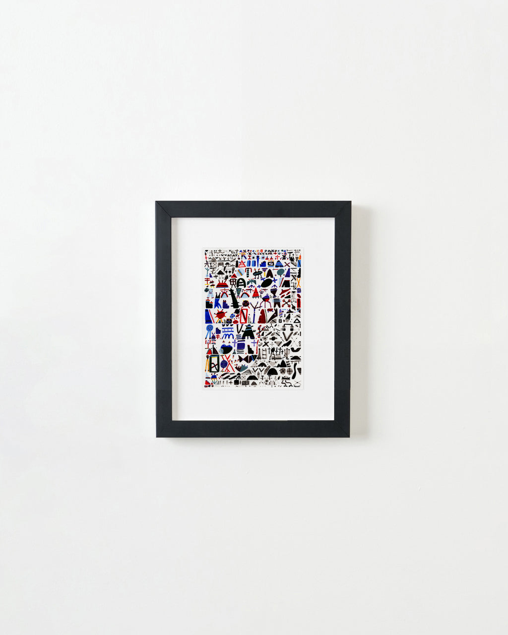 Painting by Kyle Pellet titled "Construction Kami" - 3.