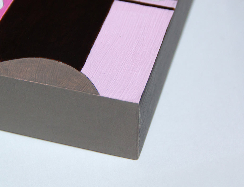 Painting by Kyle Pellet titled "Fillmore x Clay, 7:23pm 🌇" - 4.