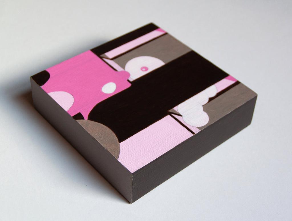 Painting by Kyle Pellet titled "Fillmore x Clay, 7:23pm 🌇" - 5.