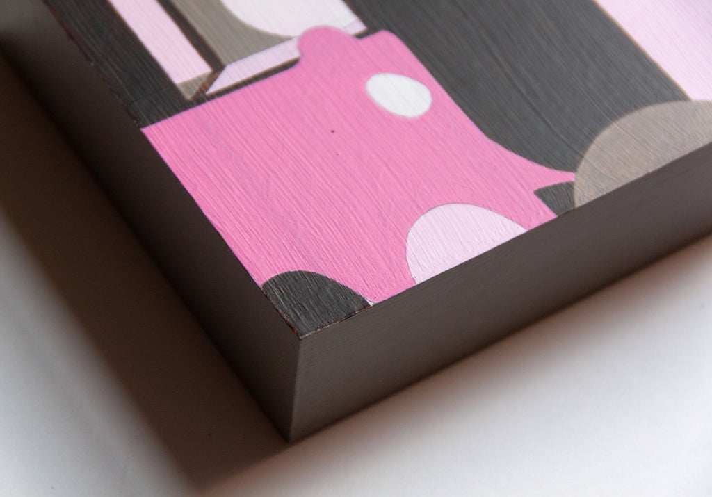 Painting by Kyle Pellet titled "Fillmore x Clay, 7:23pm 🌇" - 6.