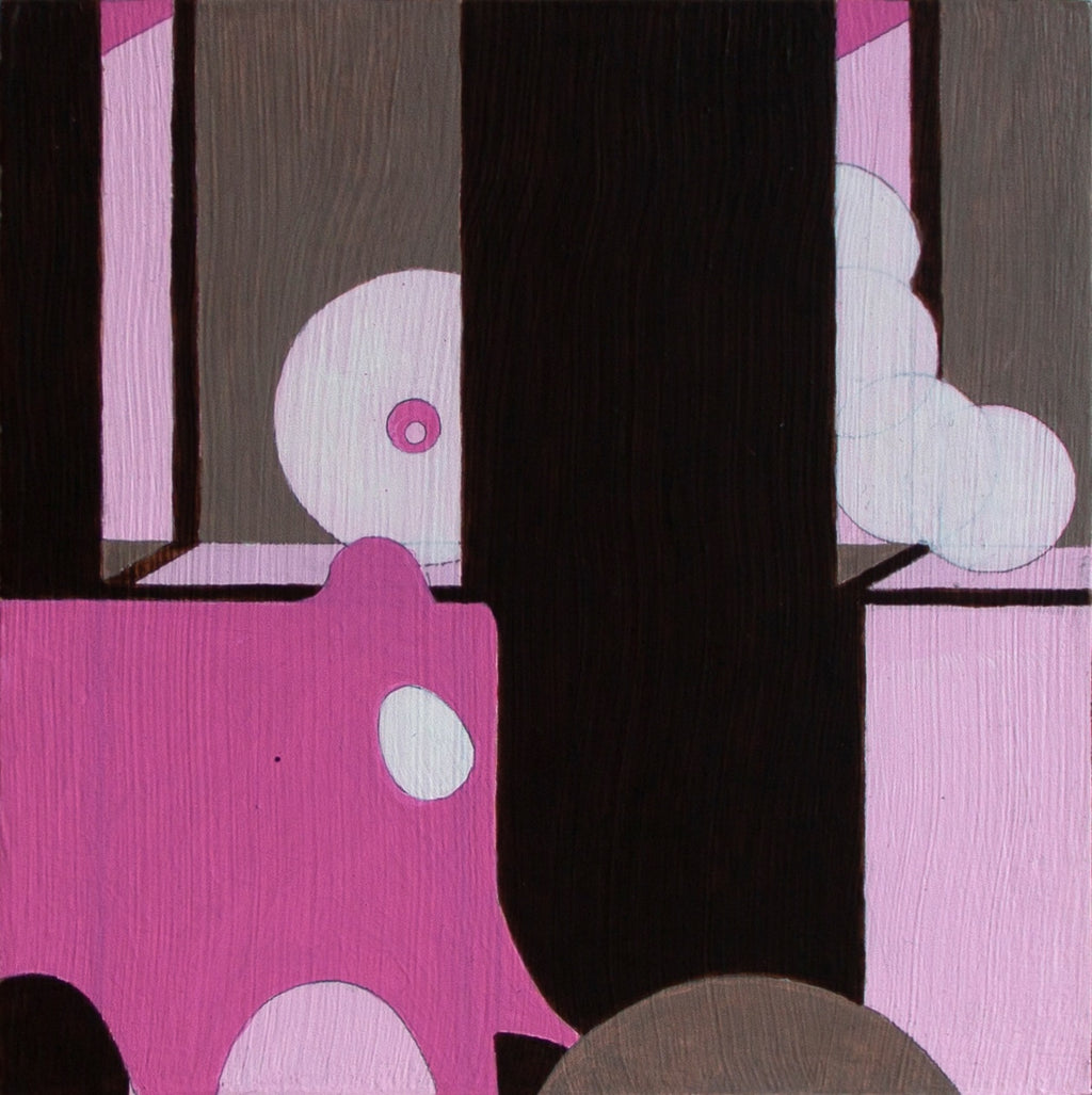 Painting by Kyle Pellet titled "Fillmore x Clay, 7:23pm 🌇" - 2.