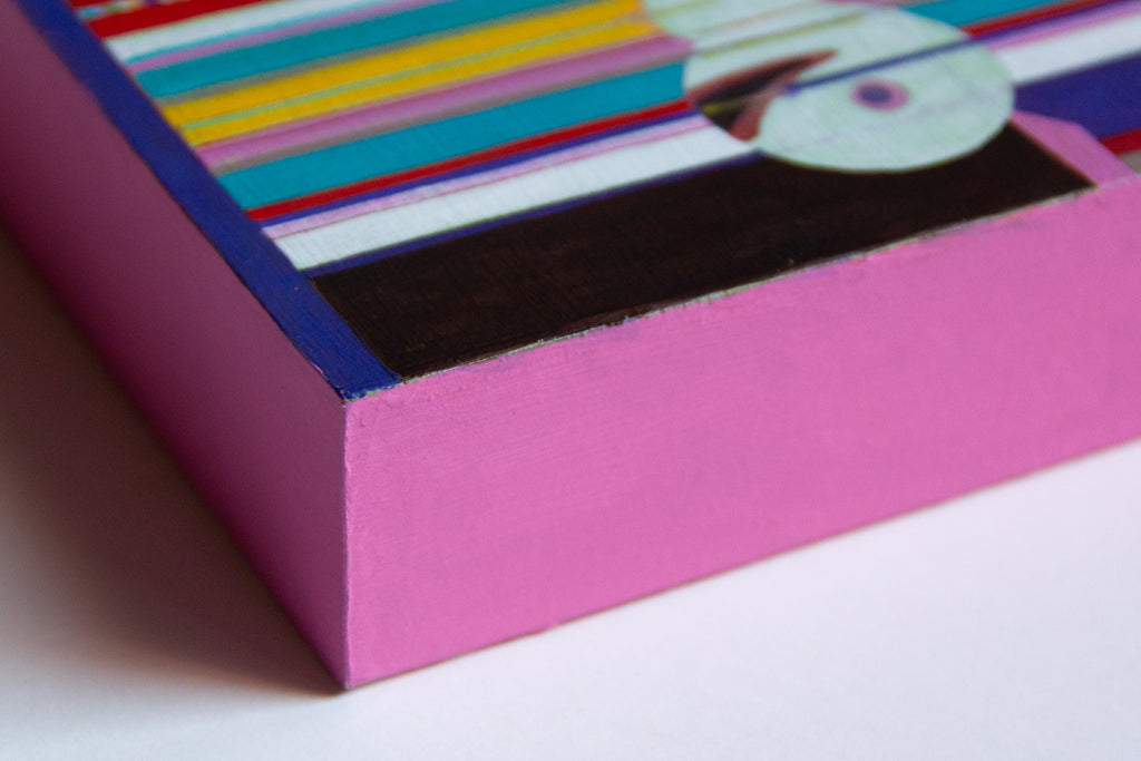 Painting by Kyle Pellet titled "🥋 Karate Patrick" - 4.