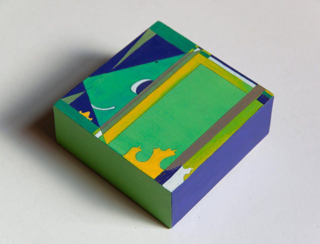 Painting by Kyle Pellet titled "👺 Neurodivergent Butoh Dance Therapy Revue, San Pablo, California, 2005" - 3.