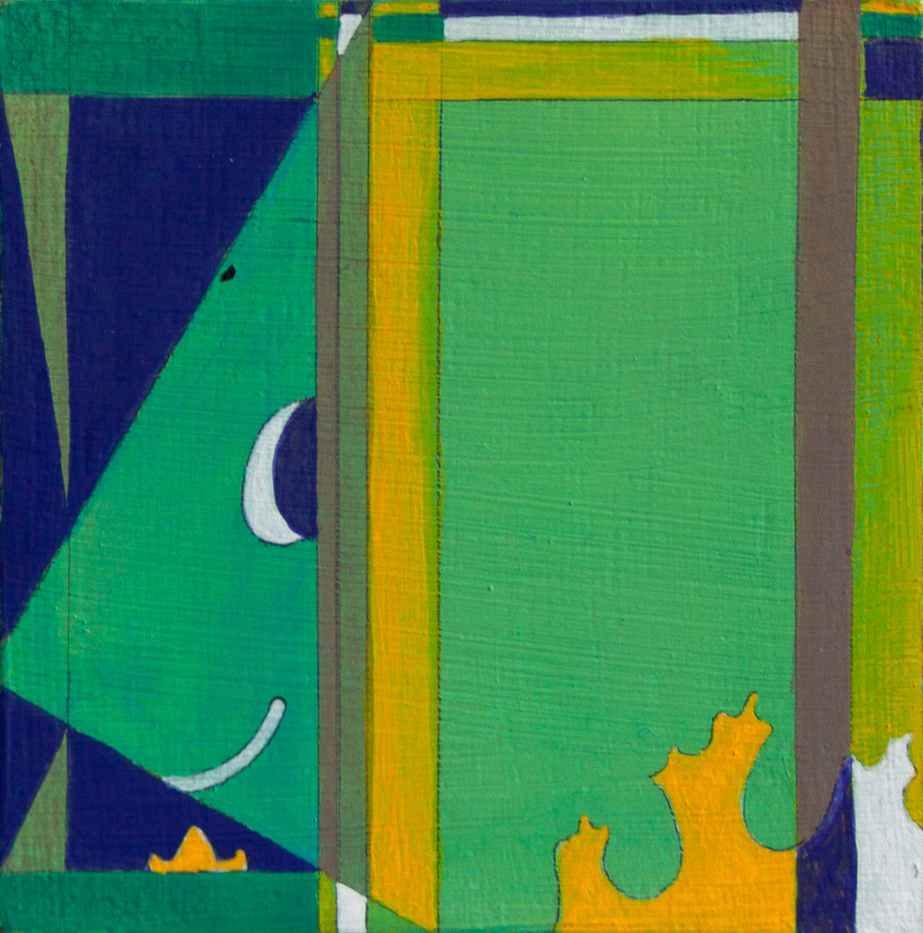 Painting by Kyle Pellet titled "👺 Neurodivergent Butoh Dance Therapy Revue, San Pablo, California, 2005" - 2.