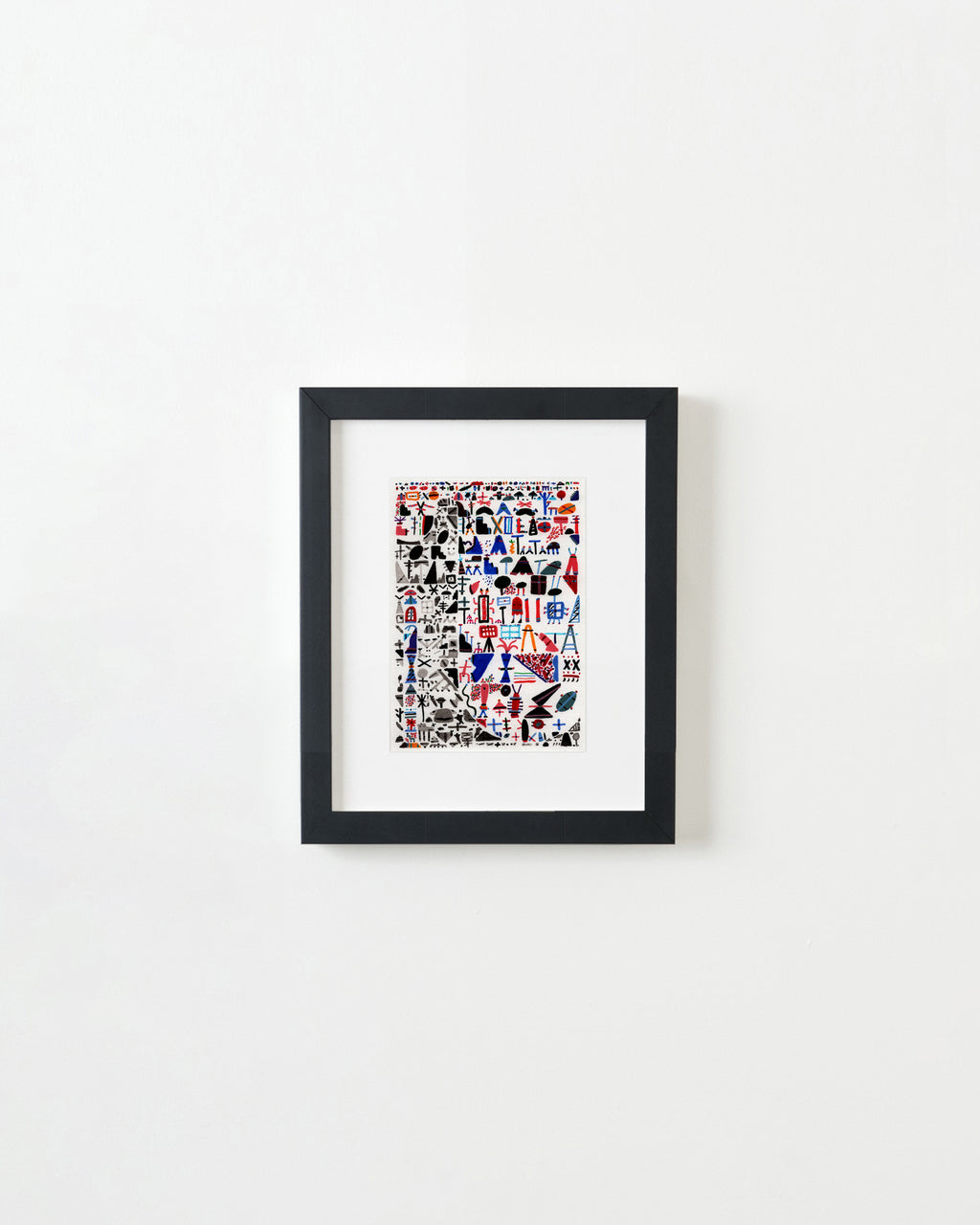 Painting by Kyle Pellet titled "Suburban Kami" - 3.