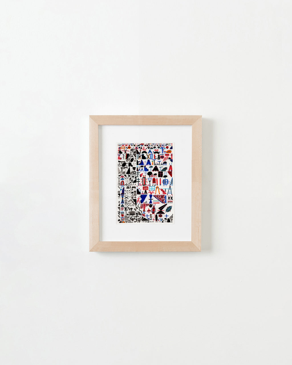 Painting by Kyle Pellet titled "Suburban Kami" - 4.